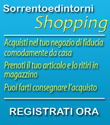 Registrati per acquistare o prenotare il tuo articolo nei negozi di Sorrento e dintorni